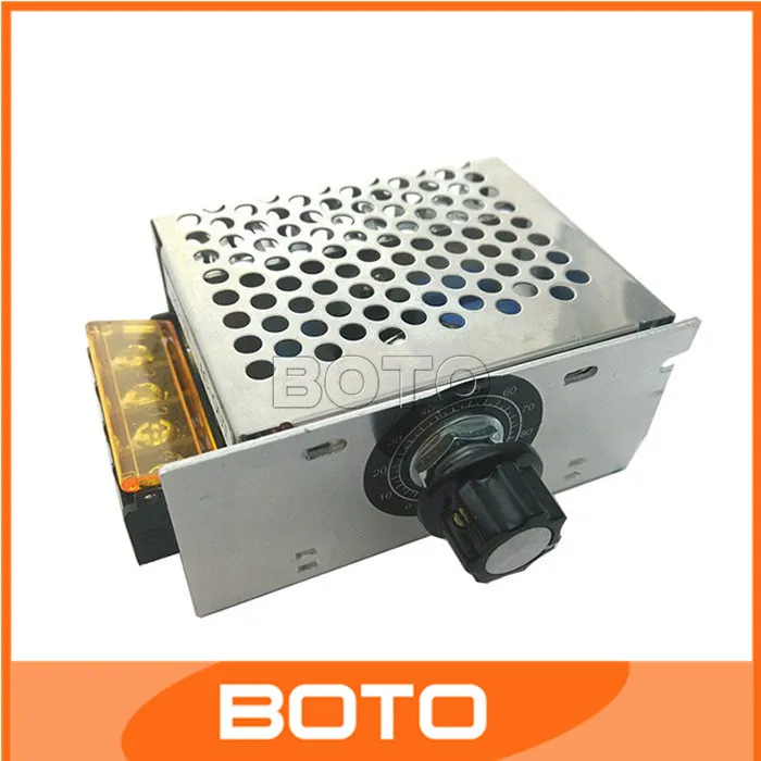 4000 Вт 220 В AC SCR электрический регулятор напряжения скорости двигателя управления