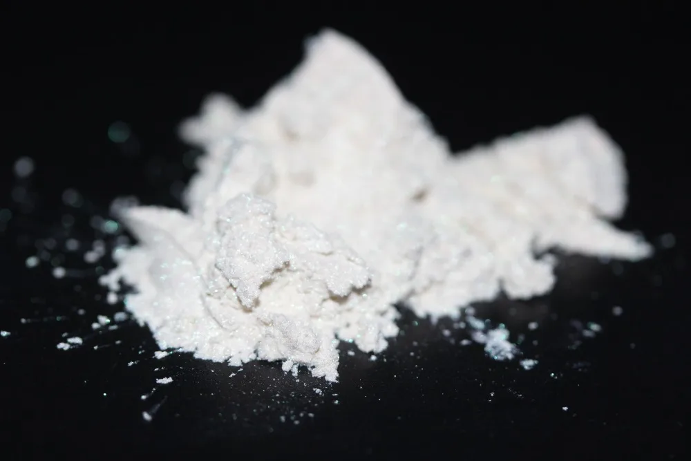 Косметическая пудра из цветной слюды Белый перламутровый пигмент для мыла