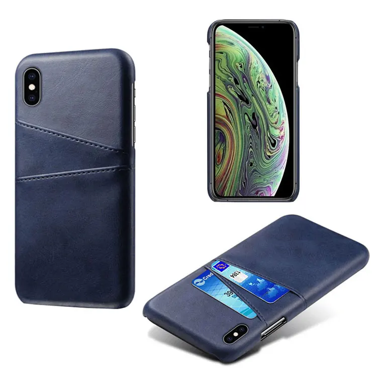 XR Cover For iPhone XS Max X 8 7 Plus 6 6s 5SE PU Leather Cow PC Case for iphone Xs Xr Card Solt Backet Shell Fundas |