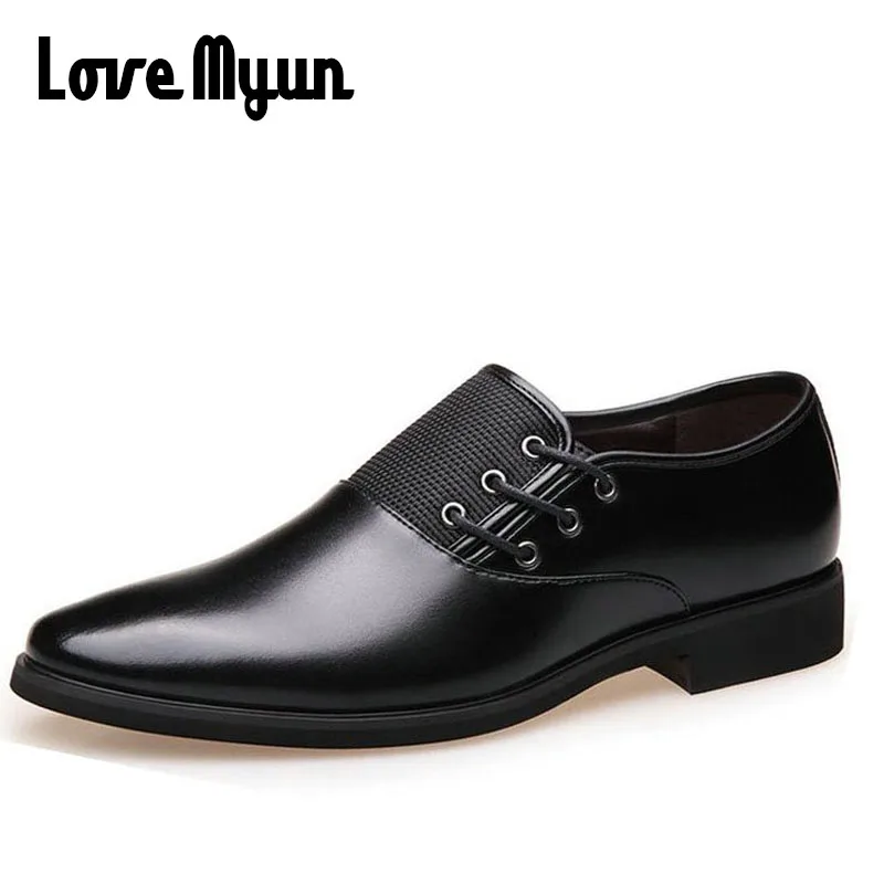 2018 брендовая новая весенняя Мужская модная модельная Свадебная обувь из