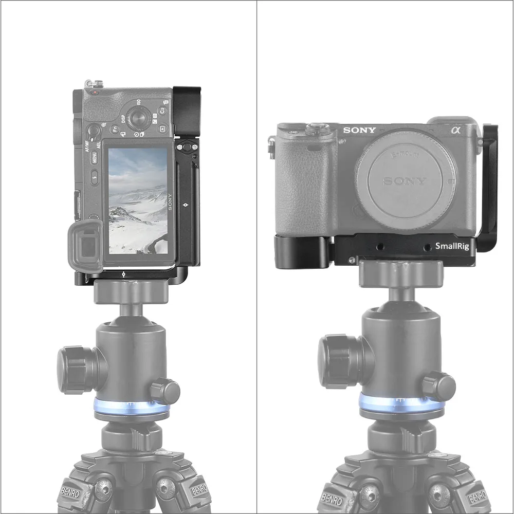 Кронштейн SmallRig A6300 L для камеры Sony пластина БЫСТРОРАЗЪЕМНАЯ Монтажная Arca type
