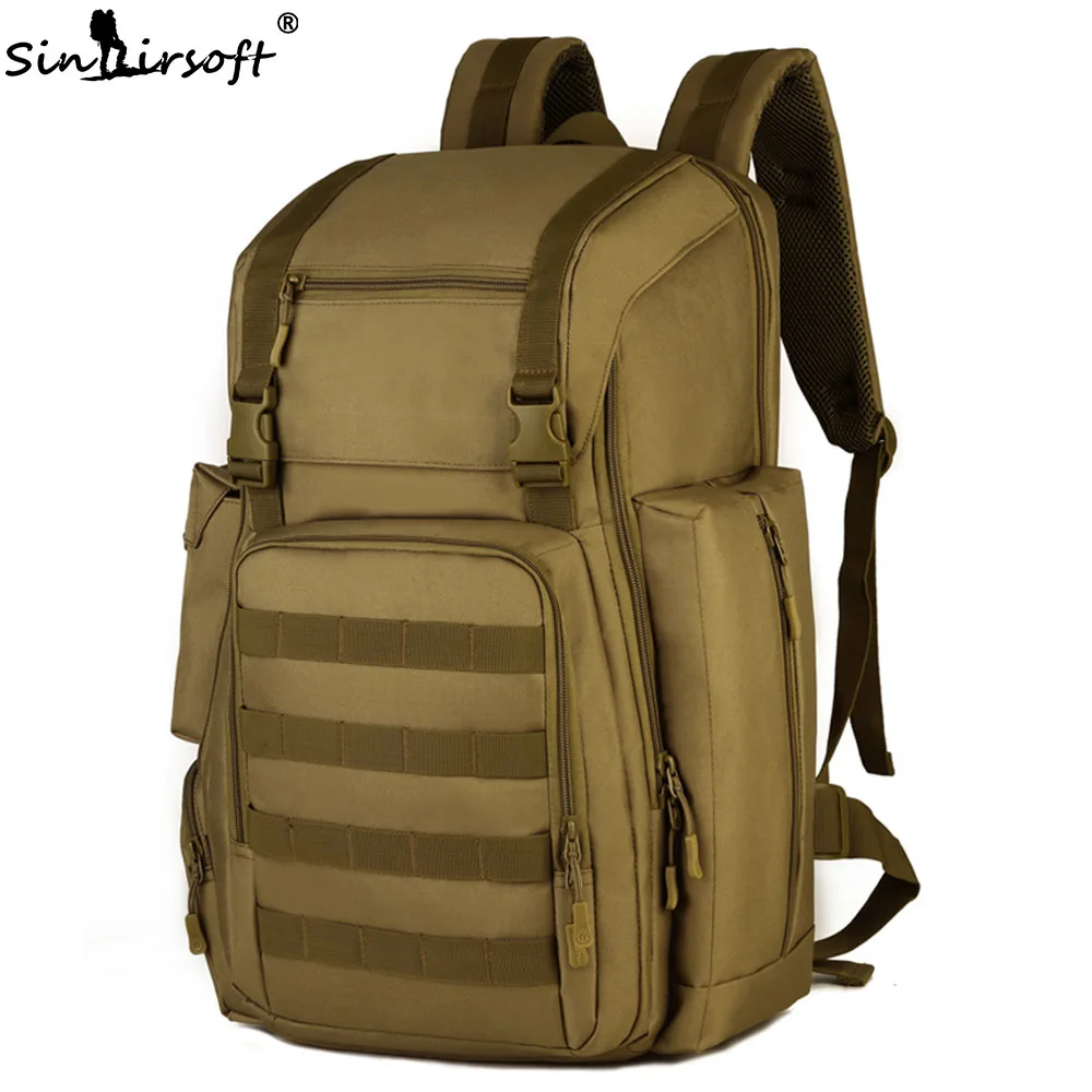 40L 17 Inches laptop Army Military Tactical Backpack Sport bag Nylon Molle System for Camping Hiking Climbing LY2020