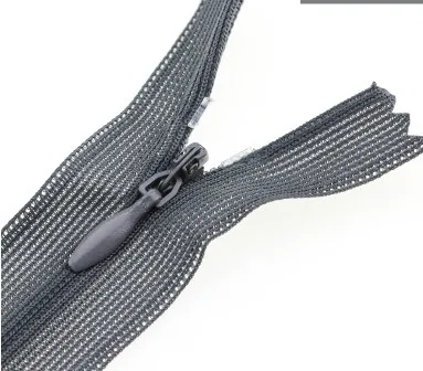 deep gray 5 шт./лот 60 см закрытый конец застежки-змейки-невидимки для юбка штаны нейлоновая кружевная молния для DIY Швейные Одежда на застежках-молниях для P051 - Цвет: deep gray