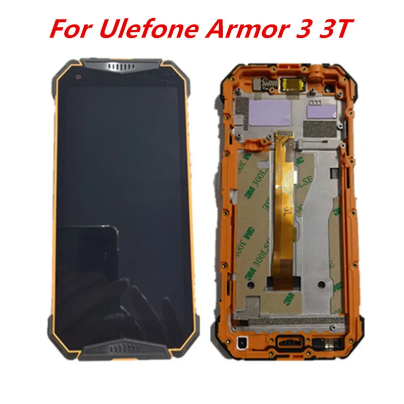 Оригинальный ЖК дисплей Ulefone Armor 3/3T в сборе дигитайзер с рамкой сенсорный экран
