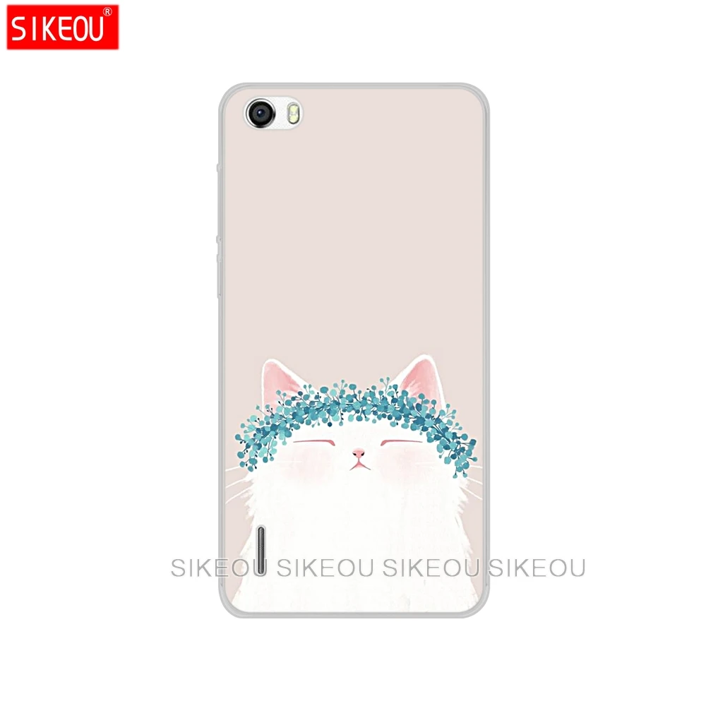 10742 Для huawei для НУА Вэй слава 6 Чехол H60-L01 H60-L02 H60-L04 H60-L12 чехол из силикона/ТПУ мягкий чехол для задней крышки для huawei для НУА Вэй слава 6 Honor6 телефон чехол s - Цвет: 10742