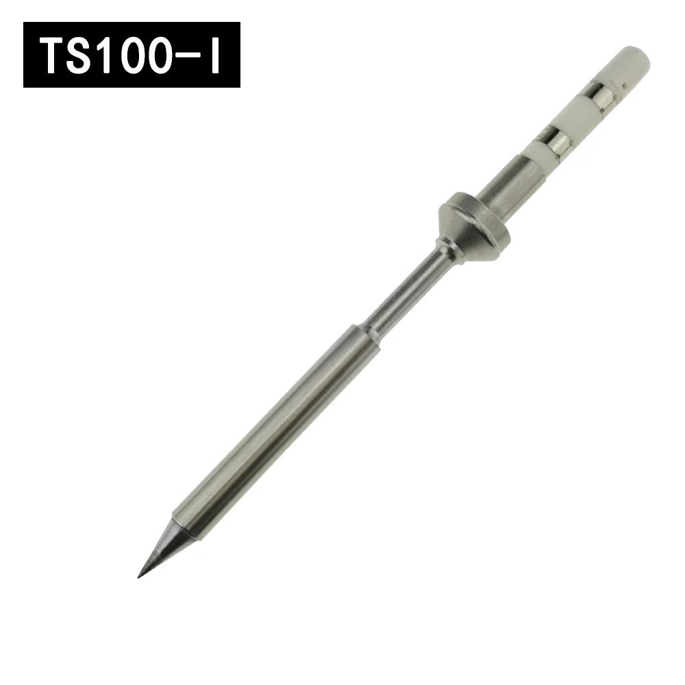 KSGER TS100 паяльника без свинца Замена различные модели наконечник Электрический паяльный наконечник TS100-K KU я D24 BC2 C4 - Цвет: TS100-I