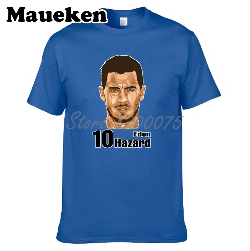Мужская футболка с коротким рукавом Eden Hazard 10 Belgium Chelseaes The core W0216003 | одежда