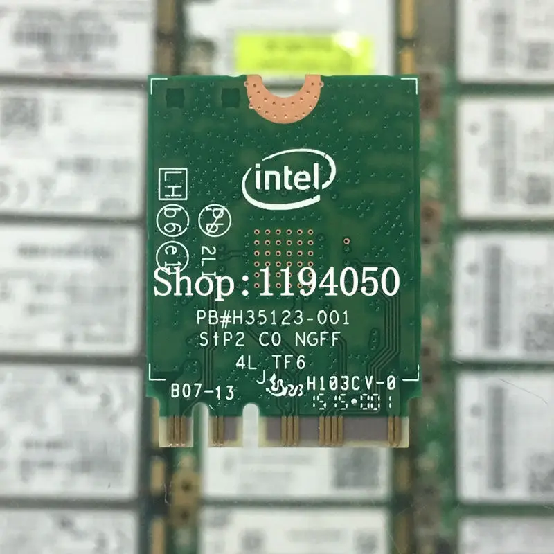 Intel Wireless N 7265 802.11N 2 4 ГГц Wi Fi + Bluetooth 0 NGFF Беспроводная LAN M.2 WiFi карта INTEL 7265BN