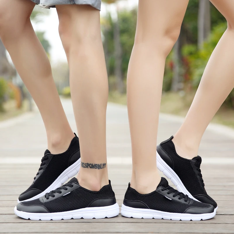 ONLYMONKEY Мужской Сетки Обувь Новая Мода Пара Дышащий Повседневная Мужчины Летние