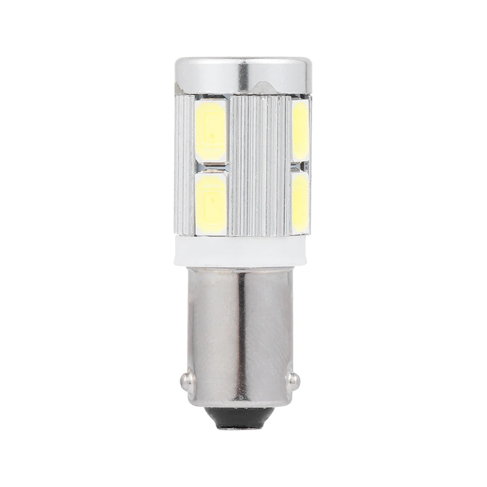 1 шт. BAX9S H6W 10SMD автомобисветильник поворотный сигнал светодиодный льные