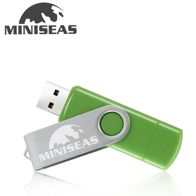 Usb флеш накопитель Miniseas цветной OTG Android телефон 4 ГБ 8 16 32 64 карта памяти флешка|USB