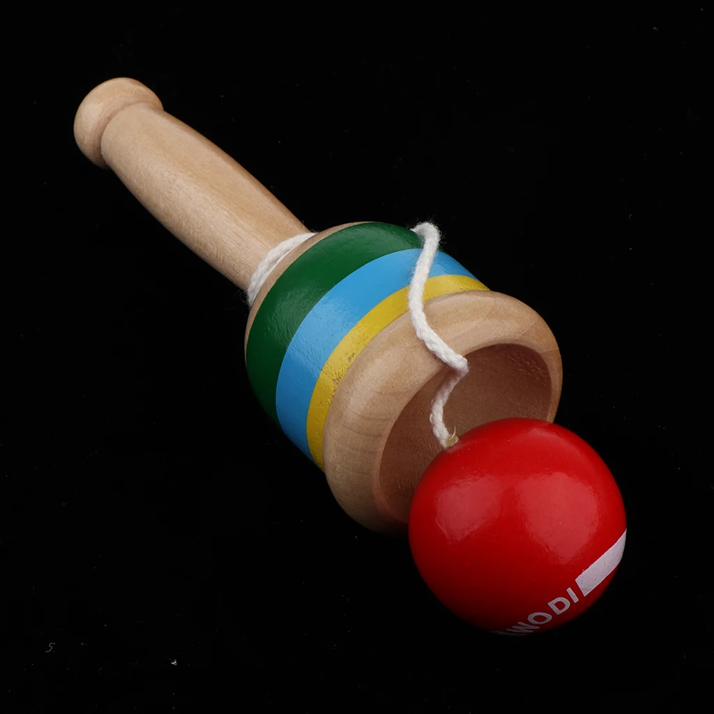 Японские Классические деревянные игрушки Kendama чашка и мяч игра|Мячики| |
