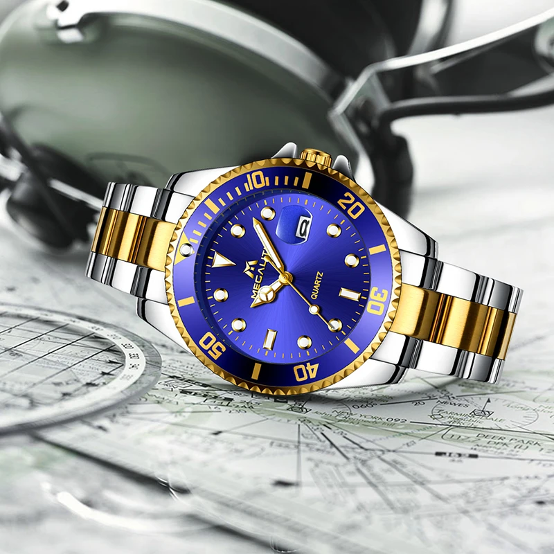 Relojes Hombre 2020 Новинка MEGALITH мужские часы Топ бренд Роскошный стальной ремешок Бизнес