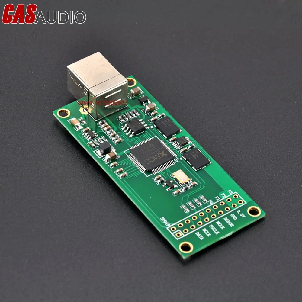 НОВЫЙ Конвертер XMOS XU208 U208 USB в I2S IIS DSD 384K цифровой интерфейс модуль для DAC