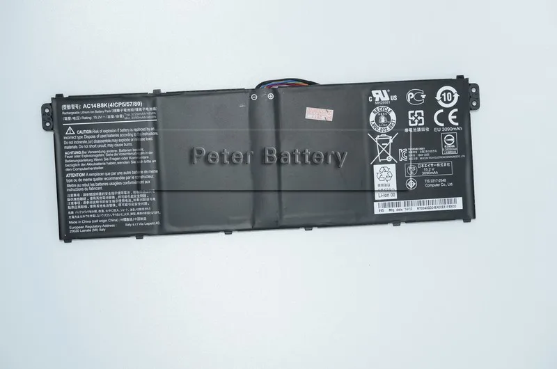 JIGU ноутбук Батарея AC14B8K для acer E3-111 E3-112 CB3-111 CB5-311 ES1-511 ES1-512 E5-771G V3-111 V3-371 ES1-711 48WH