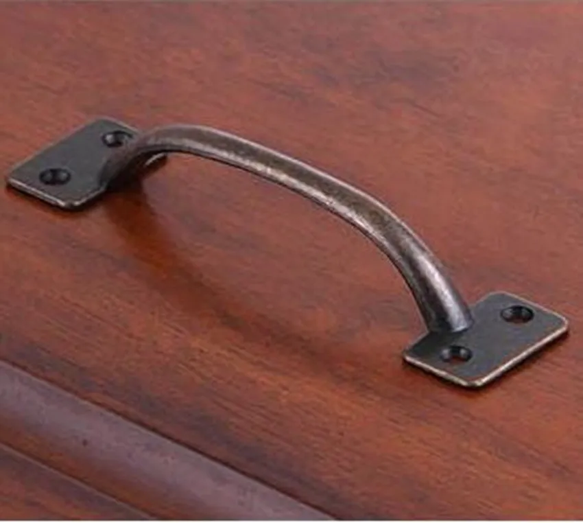 Ручки для мебели в стиле ретро 99 мм 4 дюйма|drawer pulls|cabinet dresserhandle bronze |