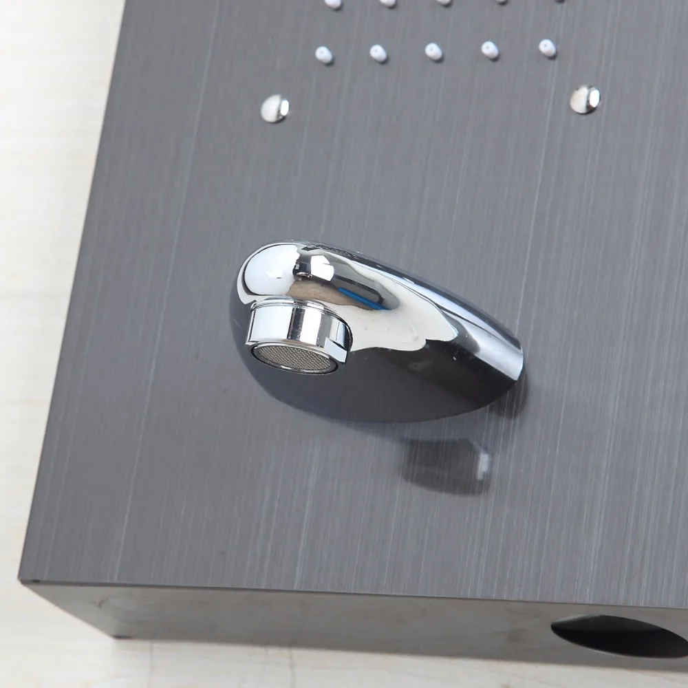 KEMAIDI Новое поступление дождевая душевая панель для ванной комнаты массажная