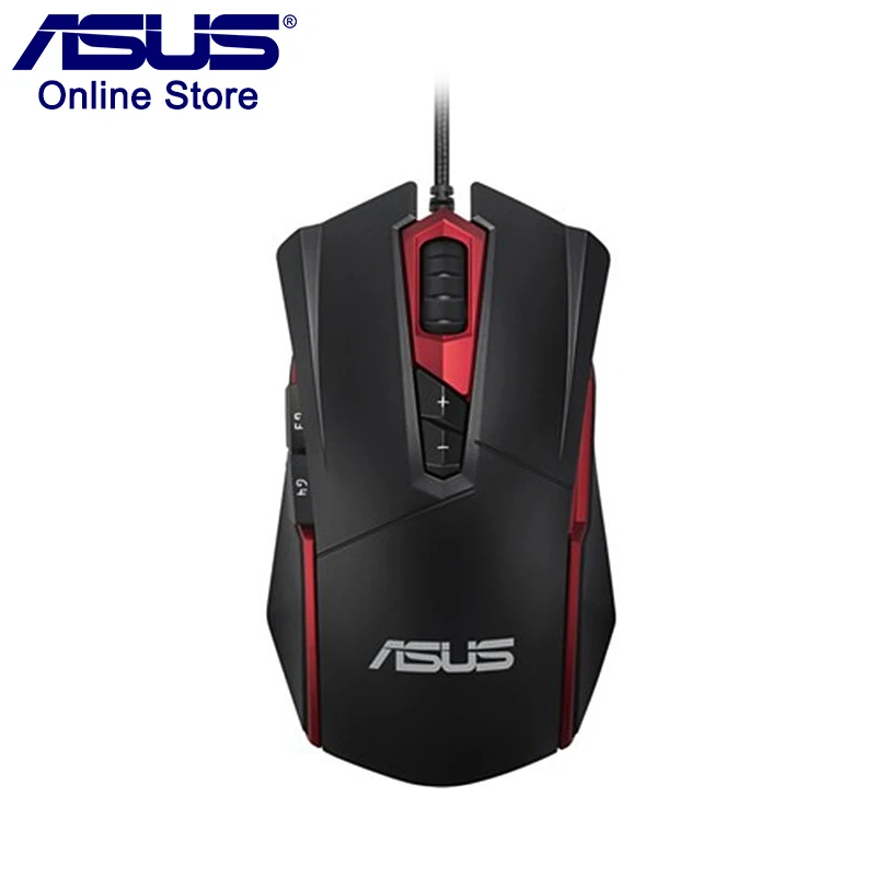 Компьютерные аксессуары ASUS мышь Espada GT200 игровая лазерная 4000 dpi USB Проводная RGB