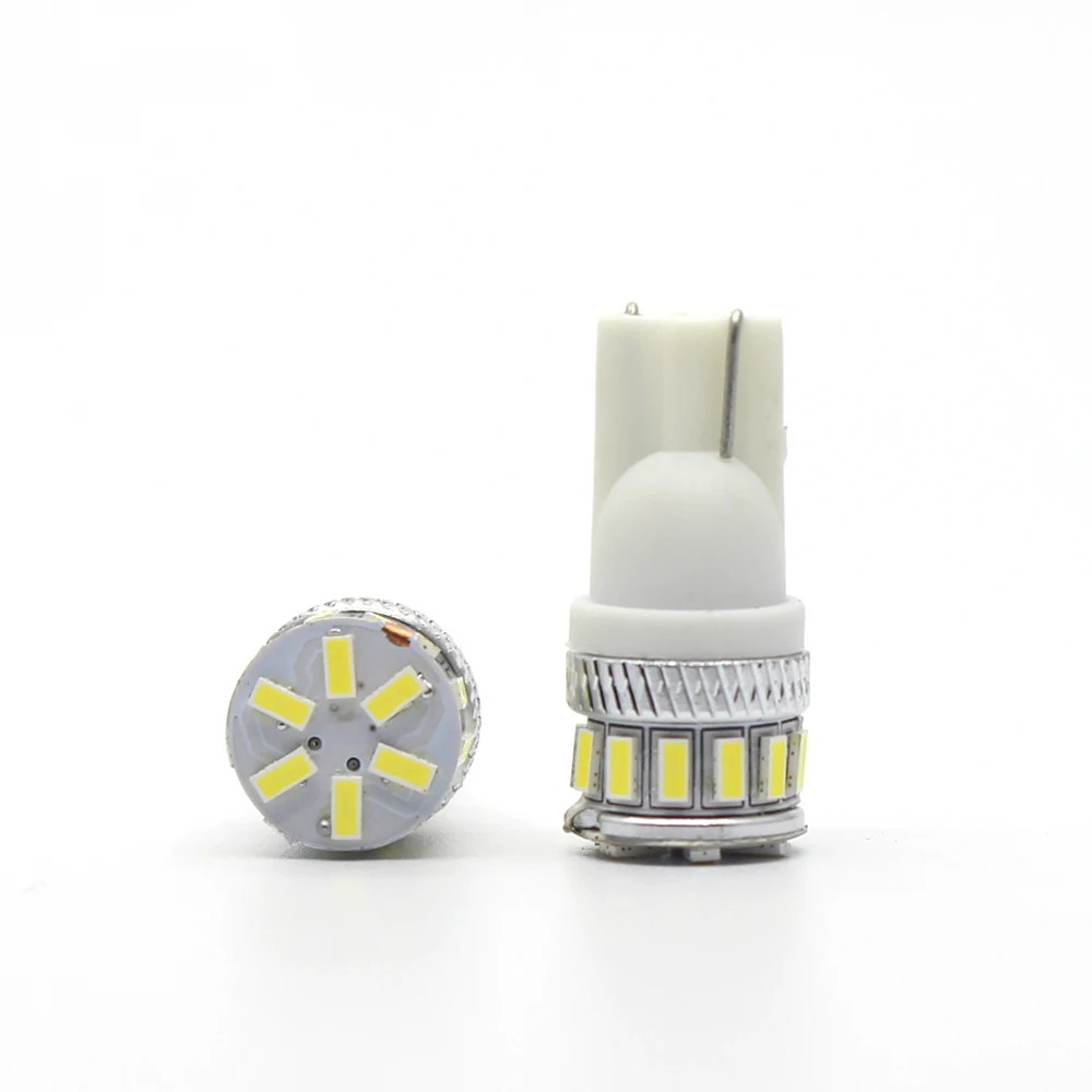 CN360 10 шт. Большая распродажа супер яркий белый цвет T10 194 W5W SMD СВЕТОДИОДНЫЙ