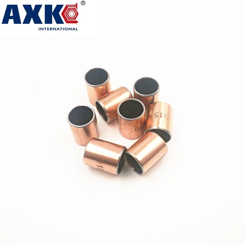 Axk 50pcs Sf-1 0505 Self Lubricating Composite Bearing Bushing Sleeve 5x7x5mm