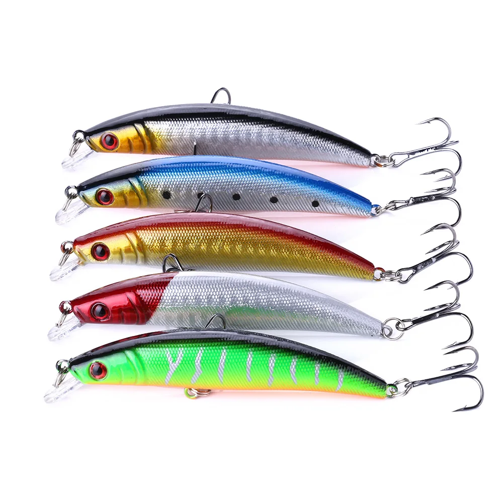 

HENGJIA 1pcs Crankbait Fishing Lures Wobblers Minnow Pencil Design 9CM 8.5G Hard Bait