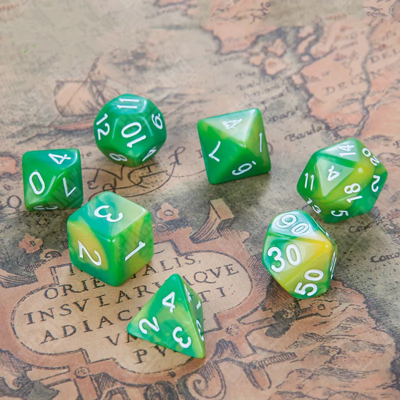 Poker Chips многогранные D & D4 D6 D8 D10 D12 D20 от System для Dungeons и Dragons Dice|Кубики| |
