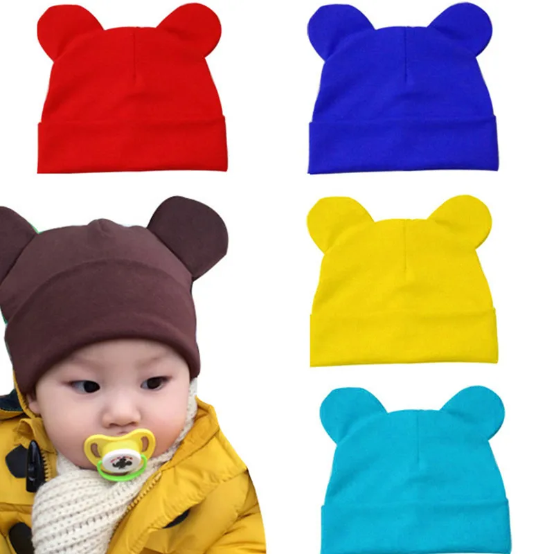 Новая хлопковая детская Весенняя шапочка для мальчиков и девочек на два года