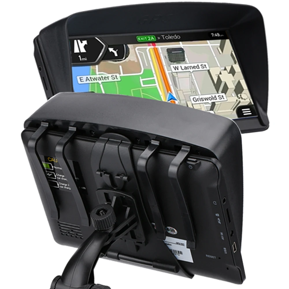 Автомобильный GPS навигатор 7 дюймовый HD емкостный экран спутниковая голосовая