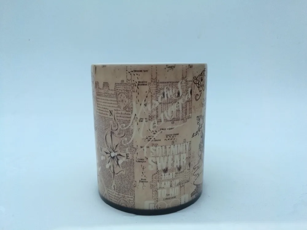 mugs Marauder's Map heat reveal art mug marauders map i solemnly swear that am up to no good | Дом и сад