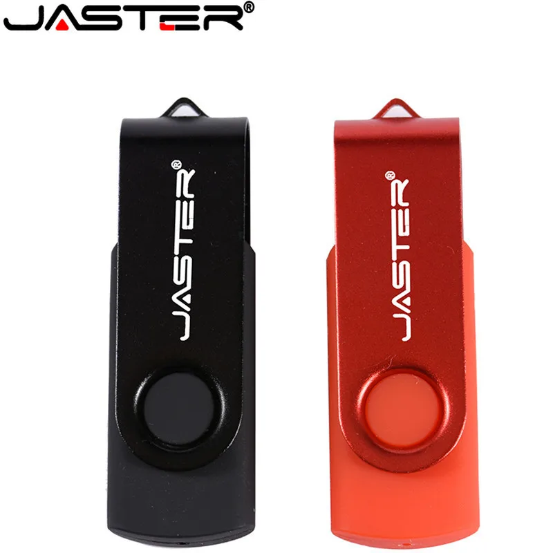 JASTER хит продаж вращающийся USB флеш-накопитель металлический внешний накопитель