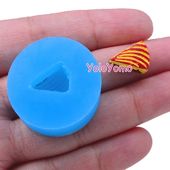G089YL, G127YL, G129YL, G137YL 3D ломтик торта силиконовая форма-миниатюрная еда Конфеты Шоколад Полимерная глина форма для изготовления ювелирных изделий - Цвет: G129YL