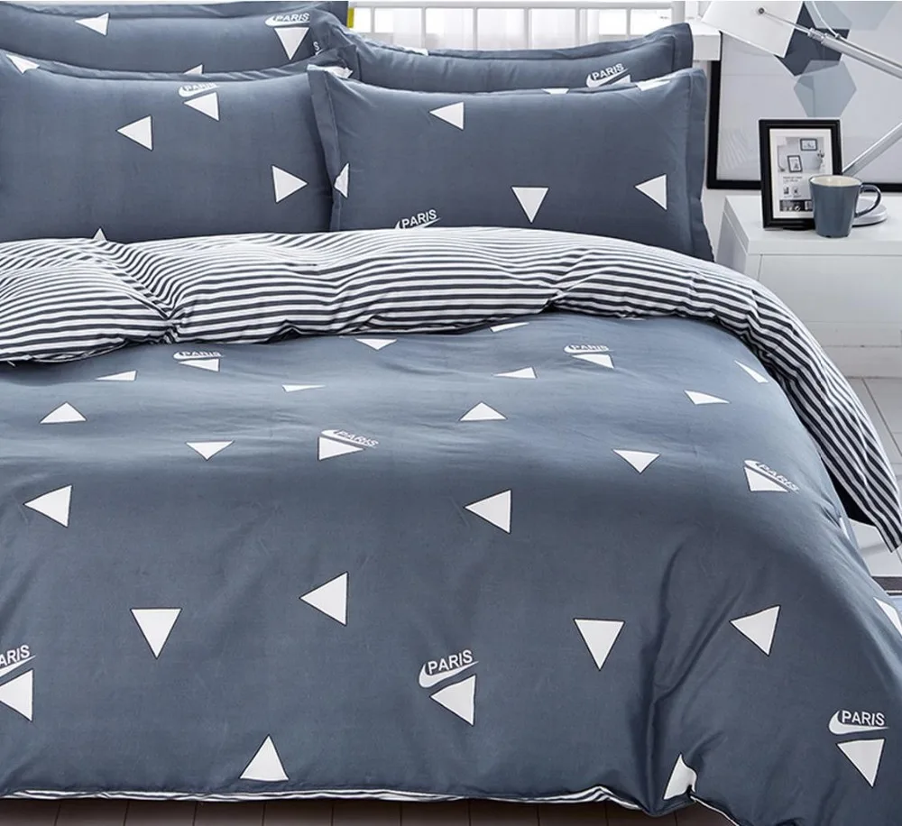 Роза Бесплатная доставка 4 шт контрактные 2 ткань для постельного белья одеяло