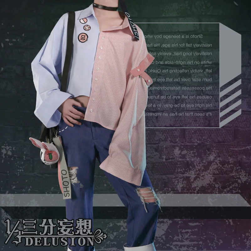 Аниме! Boku no Hero academic Todoroki Shoto Готическая униформа косплей костюм модный тренд