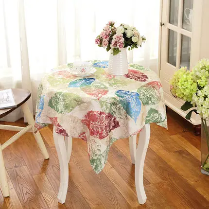 Американская скатерть кантри пасторальная кофейная Современная