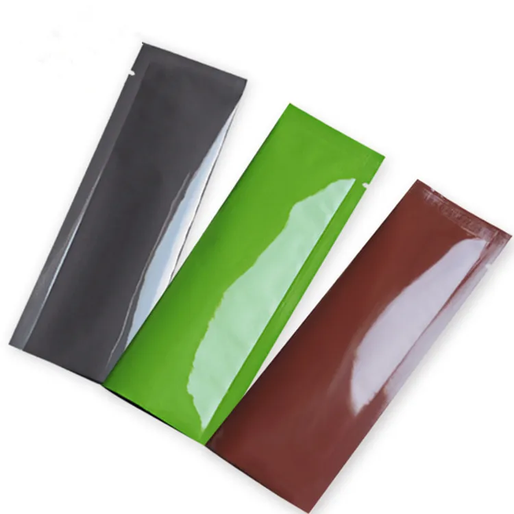 400pcs Small Elegant Color Aluminum Foil Open Top Bag Honey Powder Flour Trial Packaging Heat Sealing Bags | Дом и сад