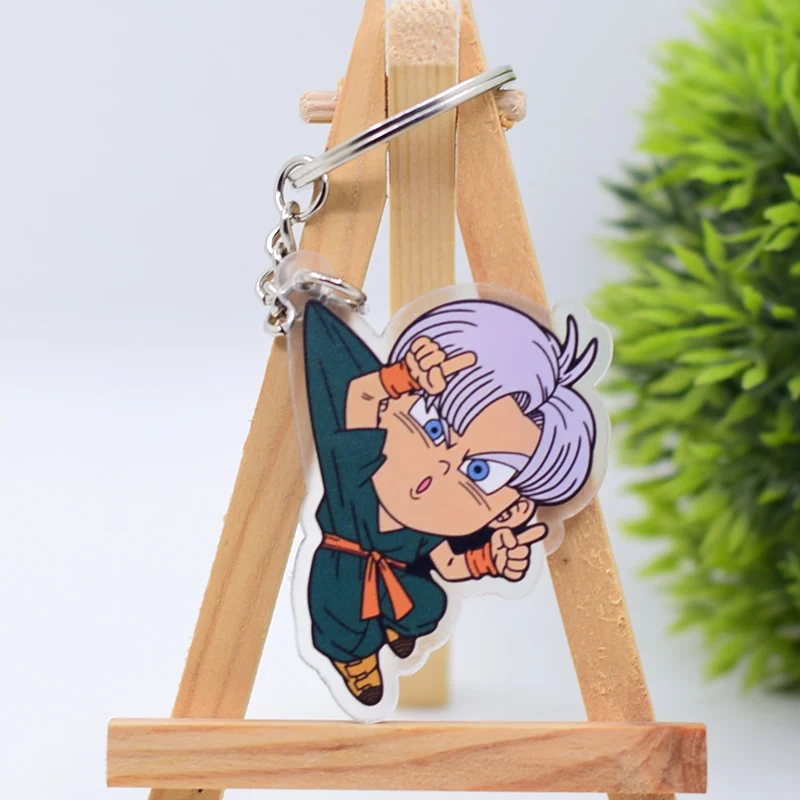 11 Dragon Ball брелок милый аниме-брелок для ключей кулон мультфильм аксессуары брелок Goku Super Saiyan - Цвет: 11
