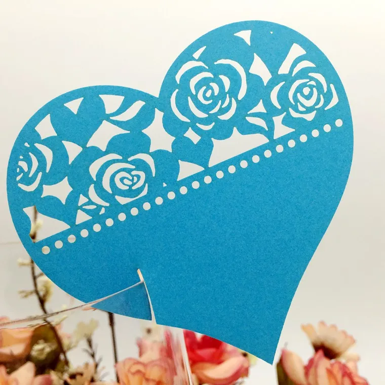 Стакан для вина в форме сердца лазерная гравировка украшение стола свадебного