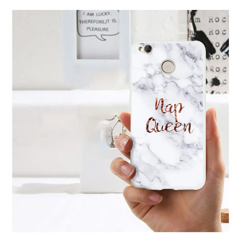 FLYKYLIN Marble Case For Redmi 4X 4A Cases Xiaomi 5A 5 Plus Back Cover on 6 Pro 6A Capa Soft TPU Silicone Coque |