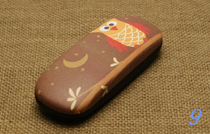 Сова близорукость очки коробка мультфильм близорукие случае Выделите Личность |