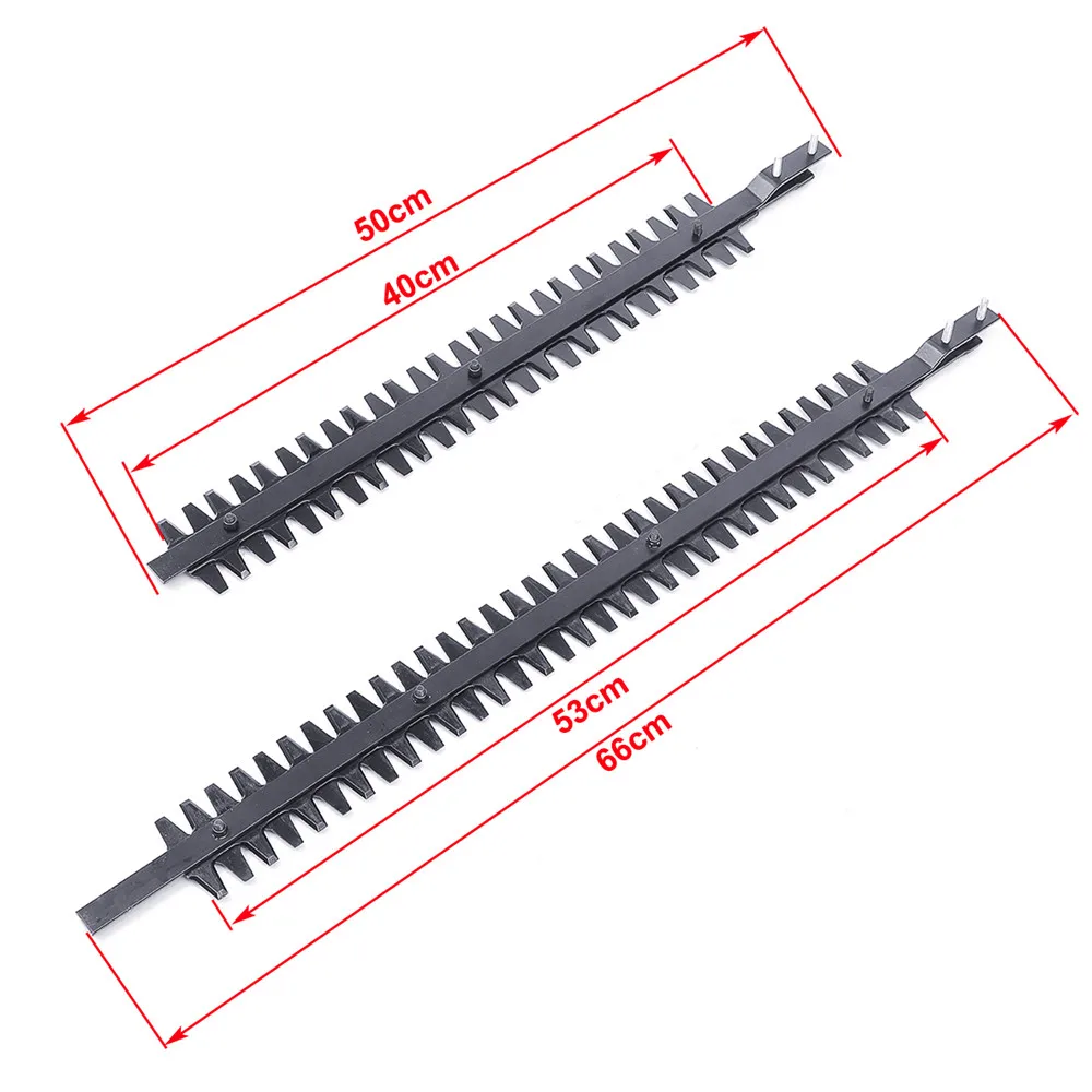 Hedge Trimmer Teeth Pole Cutter High Branch Shear Scissors Upper Lower Blades Bush Cutter Head Grass Trimmers 15 Inch 20 Inch
