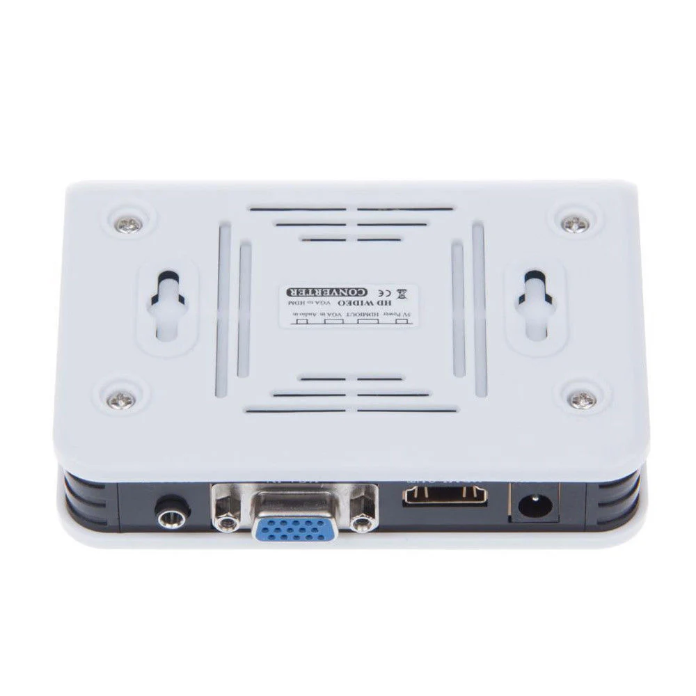 Kaycube аудио VGA к HDMI 1080P Full HD HDTV видео конвертер адаптер Коробка для ноутбука ПК|vga to|vga