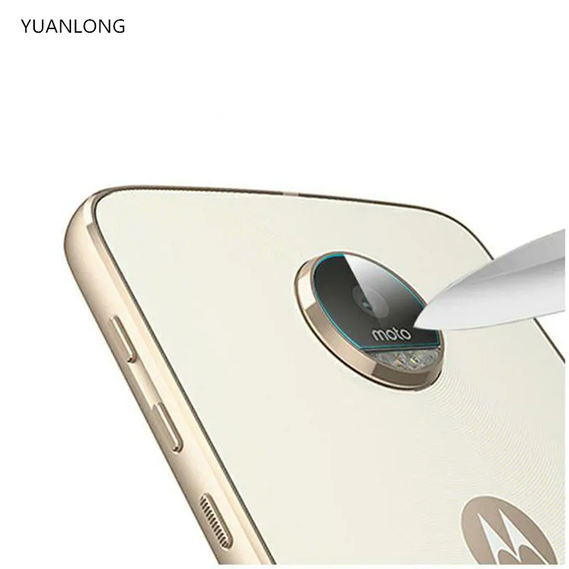 YUANLONG 2 шт для Moto G5/G5 Plus G6 прозрачная задняя камера Объектив Закаленное стекло
