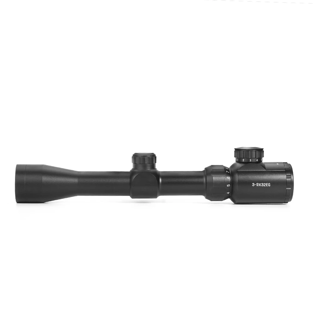 3-9x32 EG Optical Sight Riflescope Red Green Illuminated Reticle Collimator Scope 11/20mm Rail Airsoft Air Gun Hunting | Спорт и