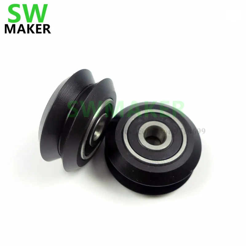 1 шт. Openbuilds Dual Derlin V Wheelfor Openbuilds V-Slot rail,OX CNC,V слот, Dual V wheel