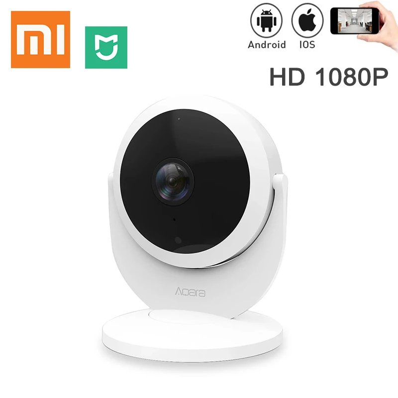 Xiaomi Mijia Aqara Smart IP камера с шлюзом концентратора функция 1080P HD связь сигнализации 180