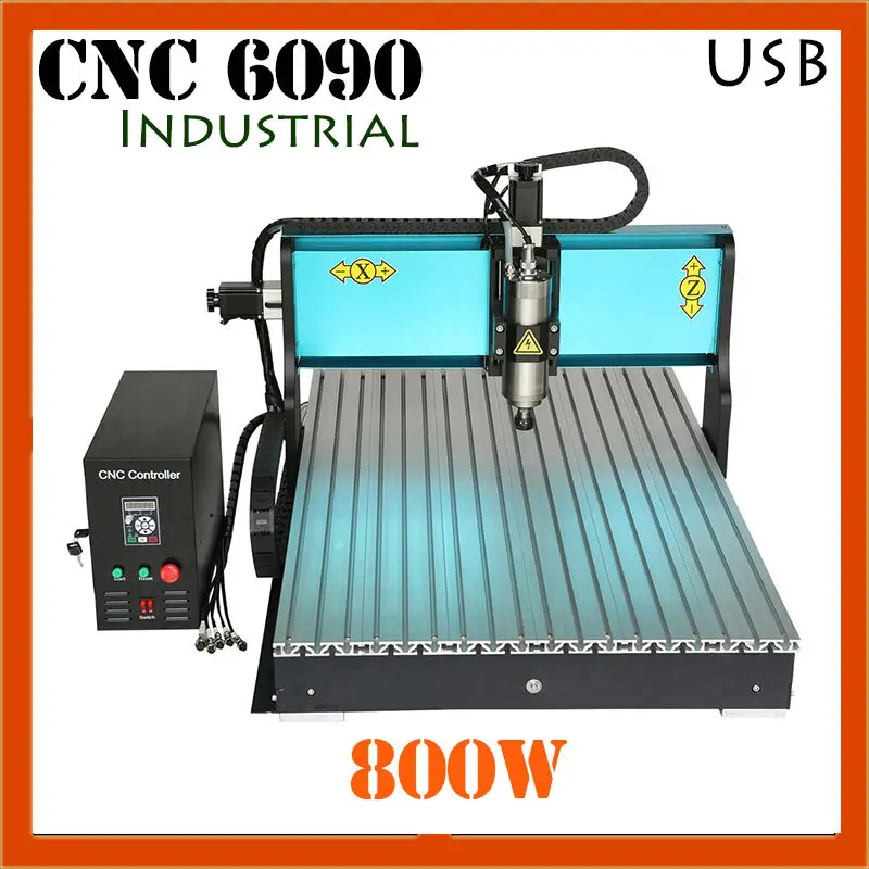 Промышленный Высокоточный гравировальный станок с ЧПУ JFT cnc6090 роутеры для