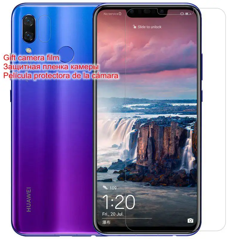 Для Huawei nova 3i Защитное стекло для экрана 6 3 &quotзакаленное | Мобильные телефоны и