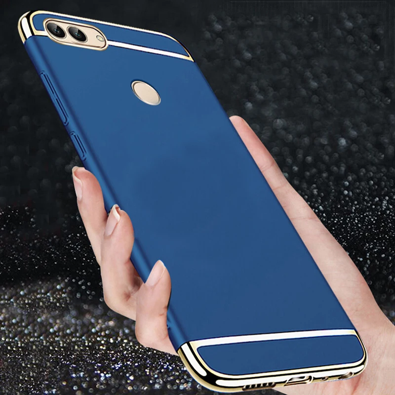 Для Huawei P Smart Plus Ультра тонкая рамка с покрытием жесткий чехол для P20 Pro Mate 20 Lite Honor 7C