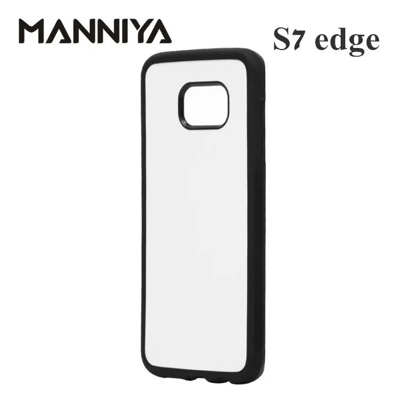 MANNIYA для Samsung Galaxy S7/S7 edge чистый сублимационный резиновый чехол из ТПУ +