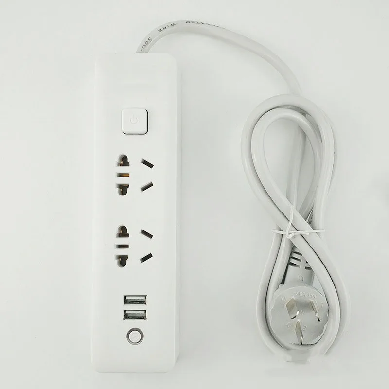 Блок питания розетка Портативный Полосы переходник с 2USB порт